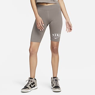 Nike Sportswear Calções tipo ciclista de cintura normal para mulher