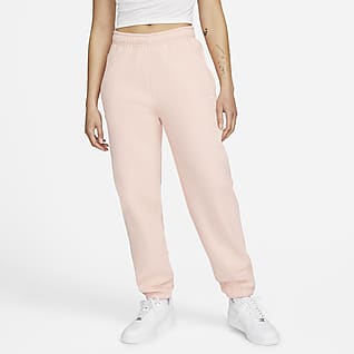Nike Solo Swoosh Pants de tejido Fleece para mujer