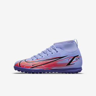 Nike Jr. Mercurial Superfly 8 Club KM TF Little/Big Kids' Turf Soccer Shoes