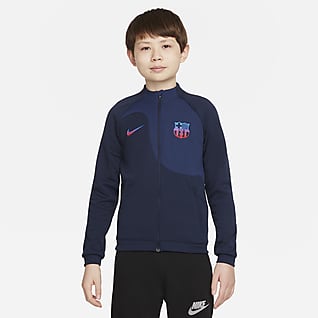 FC Barcelona Academy Pro Fotbalová bunda Nike pro větší děti