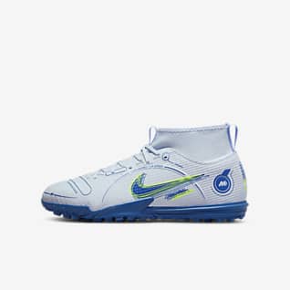 Nike Jr. Mercurial Superfly 8 Academy TF Ποδοσφαιρικά παπούτσια για χλοοτάπητα για μικρά/μεγάλα παιδιά