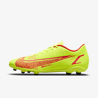 yellow nike soccer shoes