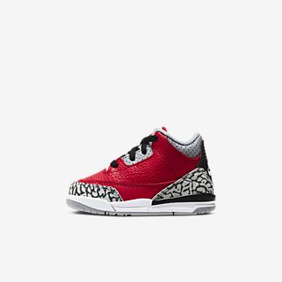 Boys' Jordan Red Shoes. Nike ID