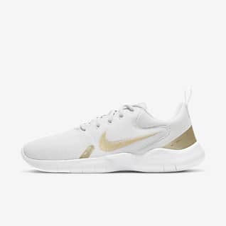 womens white nike walking shoes