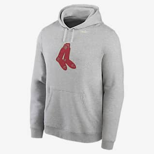 Nike Cooperstown Patch Club (MLB Boston Red Sox) Men's Pullover Hoodie