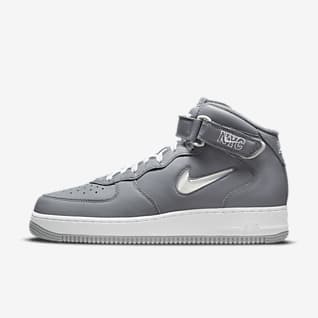 Black nike mid tops clearance