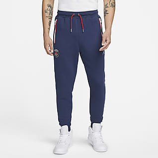 nike navy blue joggers mens