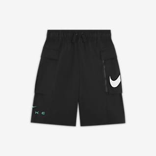 Nike Sportswear 大童（男孩）梭织工装短裤