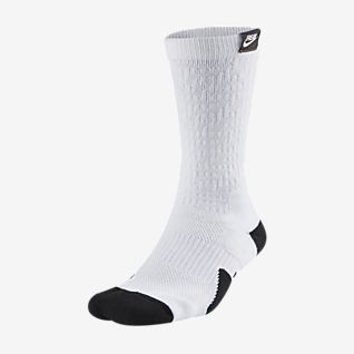 white nike basketball socks