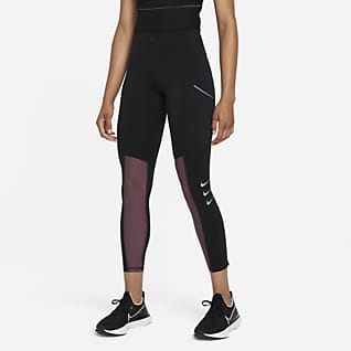 Nike Dri-FIT Run Division Epic Luxe 7/8-Lauf-Leggings mit Tasche und mittelhohem Bund für Damen