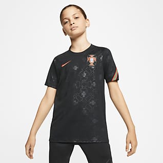 Португалия Игровая футболка с коротким рукавом для школьников