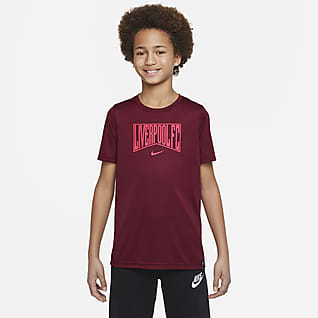 Liverpool FC Legend Nike Dri-FIT-fodbold-T-shirt til større børn
