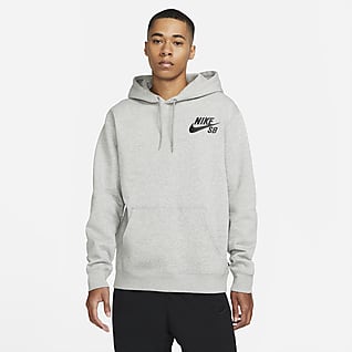plain grey nike sweatshirt