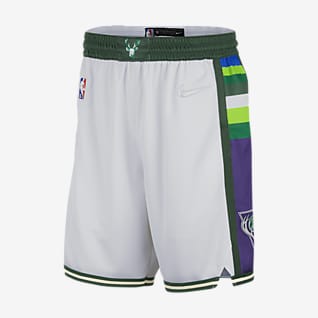 Milwaukee Bucks City Edition Nike Dri-FIT NBA Swingman-shorts til herre
