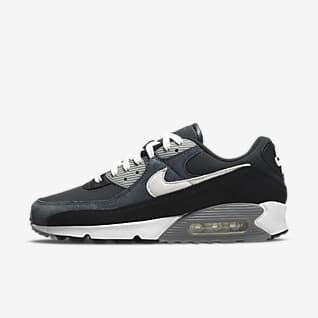 black nike shoes mens air max