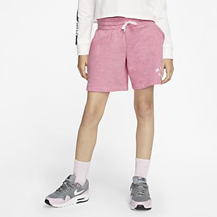 pantaloncini nike bambino rosa