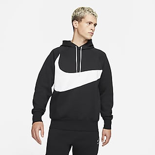 Nike Sportswear Swoosh Tech Fleece Felpa pullover con cappuccio - Uomo
