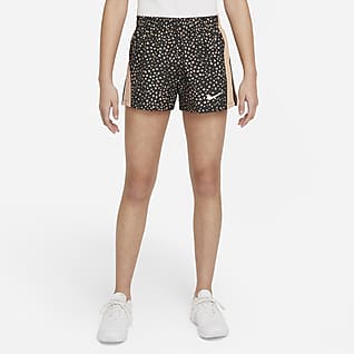 Nike Dri-FIT 10K2 Shorts de entrenamiento para niña talla grande