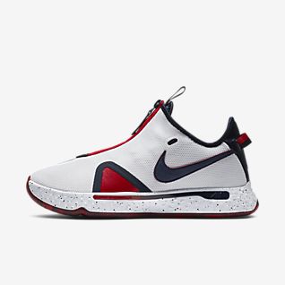 paul george shoes mens red