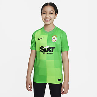 Galatasaray Goalkeeper Nike Dri-FIT kortermet fotballoverdel til store barn
