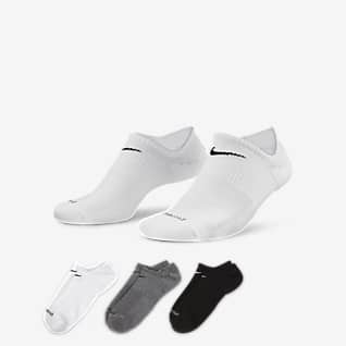 Nike Everyday Plus Cushioned Короткие носки для тренинга (3 пары)