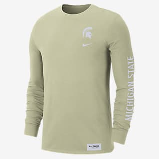 Nike College (Michigan State) Men's Long-Sleeve T-Shirt