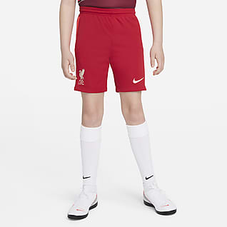 Liverpool F.C. 2021/22 Stadium Home Older Kids' Football Shorts