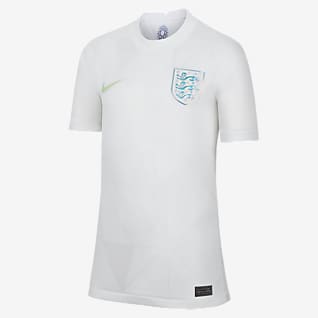 England 2020 Stadium Home Nike Dri-FIT-fodboldtrøje til større børn