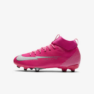 zapatos de futbol rosados nike