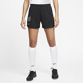 England Academy Pro Stickade fotbollsshorts Nike för kvinnor