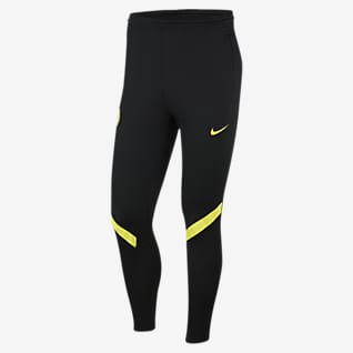 black nike slim joggers