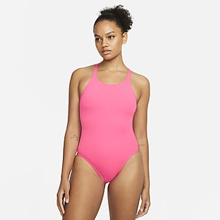 nike open back swimsuit