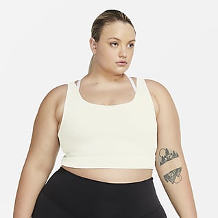 Nike Yoga Luxe Women's Infinalon Cropped Tank (Plus Size)