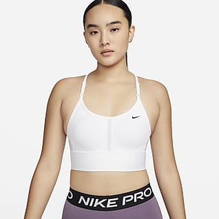 Nike Dri-FIT Indy 女款輕度支撐型襯墊長版運動內衣