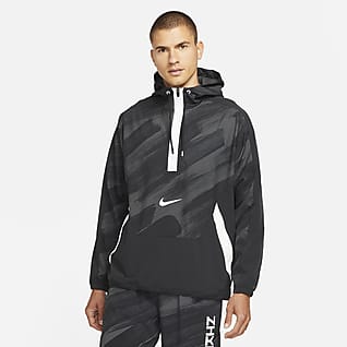 Nike Dri-FIT Sport Clash Men's Woven 1/2-Zip Training Hoodie