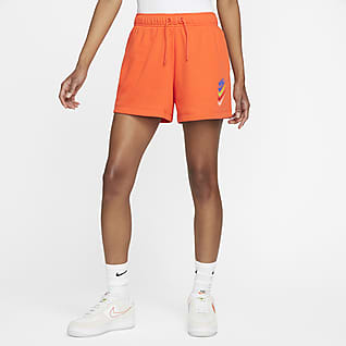 Nike Sportswear Shorts de tiro medio para mujer