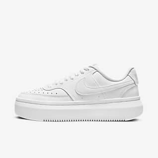 Women's White Shoes. Nike ID