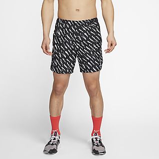 nike mens dri fit running shorts