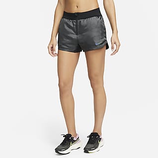 Nike Therma-FIT ADV Run Division Hardloopshorts met halfhoge taille voor dames