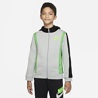 Nike Sportswear Amplify Big Kids' (Boys') Full-Zip Hoodie