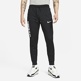 Nike F.C. Dri-FIT กางเกงฟุตบอลขายาวผู้ชายแบบถัก