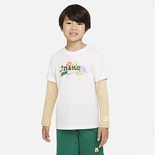 Nike Forest Foragers 2-Fer Tee 幼童长袖T恤