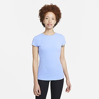 Nike Yoga Luxe Dámské tričko s krátkým rukávem
