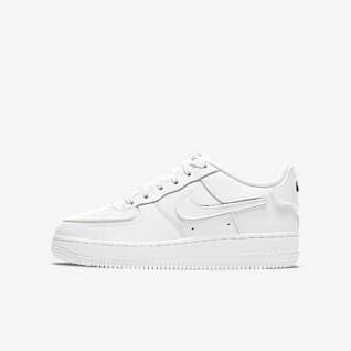 nike air force kids white