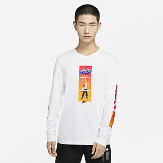 nike white full sleeve t shirt