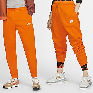 pantalon nike orange femme