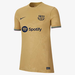 FC Barcelona 2022/23 Stadium (wersja wyjazdowa) Damska koszulka piłkarska Nike Dri-FIT