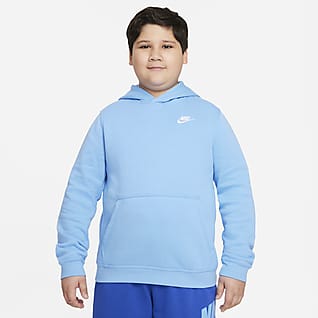 Nike Sportswear Club Fleece Bluza z kapturem dla dużych dzieci (chłopców) — o wydłużonym rozmiarze