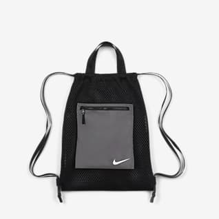 white nike drawstring bag