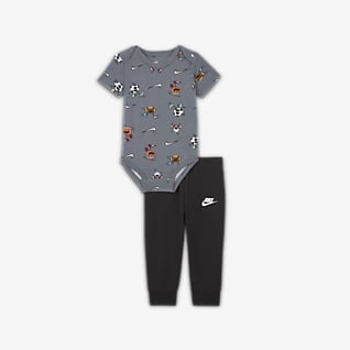 Nike Baby (0-9M) Bodysuit and Joggers Set